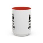 Large 15oz - Take Em to the Train Station West Cowboy Coffee Mug - Accent Coffee Mug with Premium Quality, Two-Tone Ceramic Cup, America Gift Mug - Image 9