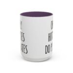Large 15oz -Only Hotties Do Pilates - Accent Coffee Mug with Premium Quality, Two-Tone Ceramic Cup, Gift for Coffee Lovers, Modern Minimalist Decor Mug - Image 12