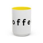 Large 15oz Accent Coffee Mug with Premium Quality, Two-Tone Ceramic Cup, Personalized Gift for Coffee Lovers, Modern Minimalist Decor Mug - Image 13
