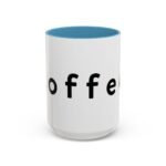 Large 15oz Accent Coffee Mug with Premium Quality, Two-Tone Ceramic Cup, Personalized Gift for Coffee Lovers, Modern Minimalist Decor Mug - Image 10