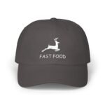 "Fast Food" Funny Hunting Hat – Deer Hunter Dad Hat  – Premium Cotton Baseball Cap, Embroidered Buck Baseball Cap – Venison Humor Gift for Men - Image 6