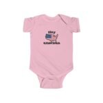 USA Flag Map Baby Onesie "Tiny American" Patriotic Quote Soft Cotton Newborn Bodysuit Soft Heather Gender Neutral Premium - Image 5