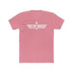 Top Dad T-Shirt – Fighter Pilot Wing Graphic – Premium Fitted 100% Cotton Tee, Sport Stylish, Gift - Image 3