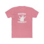 Pew Pew Madafakas Funny Cat T-Shirt – Crazy Cat Lady Graphic Tee – Sarcastic Gangster Kitty Shirt – Humorous Edgy Apparel– Premium Fitted 100% Cotton Tee Stylish, Gift - Image 6