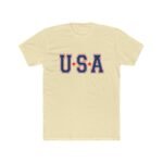 USA patriotic T-Shirt, Western Graphic Tee Classic USA Apparel Shirt Premium Fitted 100% Cotton Tee - Image 7