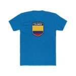 Colombia Colombia Crest T-Shirt – Colombian Flag & Football Shirt – Premium Fitted 100% Cotton Tee, Sport Stylish, Gift - Image 5