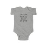 Funny Quote Baby Bodysuit – "If I Had To I'd Pee On Any One Of You" – Soft Cotton Newborn Bodysuit  Gift - Image 2