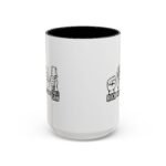 Large 15oz - Funny "Rock Paper Scissors Table Saw" Funny Woodworking Mug with Premium Quality, Sarcastic Workshop Safety Mug - Image 2