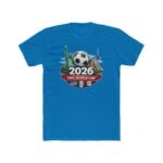 USA 2026 Soccer World Cup Fan Shirt – Golden Trophy & Stars and Stripes Graphic – Premium Fitted 100% Cotton Tee Stylish, Gift - Image 6