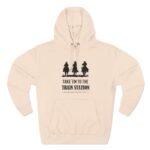 Premium Hoodie Take 'Em to the Train Station Heavyweight Western Cowboy Vintage Hooded Sweatshirt - Image 4