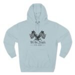 Premium Hoodie We the People 1776-2026 Anniversary Patriotic Hoodie – American Eagle & Flags Graphic – Premium Heavyweight Sweatshirt. Hooded Sweatshirt - Image 7