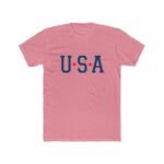 USA patriotic T-Shirt, Western Graphic Tee Classic USA Apparel Shirt Premium Fitted 100% Cotton Tee - Image 8