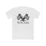 We the People American Eagle Vintage Patriot T-Shirt — Patriotic American Flag Tee Premium Fitted 100% Cotton Tee - Image 2