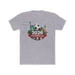 USA 2026 Soccer World Cup Fan Shirt – Golden Trophy & Stars and Stripes Graphic – Premium Fitted 100% Cotton Tee Stylish, Gift - Image 2