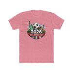 USA 2026 Soccer World Cup Fan Shirt – Golden Trophy & Stars and Stripes Graphic – Premium Fitted 100% Cotton Tee Stylish, Gift - Image 7