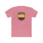 Colombia Colombia Crest T-Shirt – Colombian Flag & Football Shirt – Premium Fitted 100% Cotton Tee, Sport Stylish, Gift - Image 7