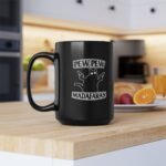 15oz "Pew Pew Madafakas" Funny Black Cat Mug – Sarcastic Ceramic Coffee Cup – Edgy Pet Lover & Office Humor Gift  – Ceramic Coffee Cup Humor Mug - Image 6