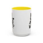 15oz "What?" Funny Black Cat Knife Mug – 15oz Ceramic Coffee Cup – Sarcastic Pet Lover Gift Coffee Mug with Premium Quality, Two-Tone Ceramic Cup - Image 13