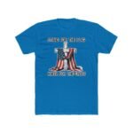"Stand for the Flag, Kneel for the Cross" Patriotic T-Shirt – American Flag & Wooden Cross Graphic –  Faith-Based Tee – Unisex Tee Shirt Premium Fitted 100% Cotton Tee - Image 4