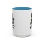 15oz "What?" Funny Black Cat Knife Mug – 15oz Ceramic Coffee Cup – Sarcastic Pet Lover Gift Coffee Mug with Premium Quality, Two-Tone Ceramic Cup - Image 10