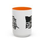 Patriotic American Flag John Deere Tractor Coffee Mug – 15oz Ceramic Farm Life Cup with Black Handle – Vintage Farmer Gift - Image 11