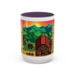 15oz Stardew Valley Inspired Coffee Mug – 15oz Ceramic Gamer Cup with Red Handle – Pixel Art Farm Decor & Video Game Gift Coffee Mug with Premium Quality Two-Tone Ceramic Cup - Image 12