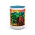 15oz Stardew Valley Inspired Coffee Mug – 15oz Ceramic Gamer Cup with Red Handle – Pixel Art Farm Decor & Video Game Gift Coffee Mug with Premium Quality Two-Tone Ceramic Cup - Image 10
