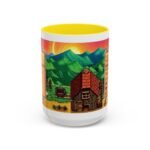 15oz Stardew Valley Inspired Coffee Mug – 15oz Ceramic Gamer Cup with Red Handle – Pixel Art Farm Decor & Video Game Gift Coffee Mug with Premium Quality Two-Tone Ceramic Cup - Image 13