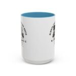 "Always Take The Scenic Route" Adventure Coffee Mug – 15oz Ceramic Compass Gift – Patriotic Wilderness Mug with Red Handle - Image 10