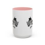 Patriotic John Deere Logo Coffee Mug – 15oz Ceramic Heritage Cup with Red Handle – American Flag Farming Gift - Image 8