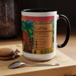 15oz Stardew Valley Inspired Coffee Mug – 15oz Ceramic Gamer Cup with Red Handle – Pixel Art Farm Decor & Video Game Gift Coffee Mug with Premium Quality Two-Tone Ceramic Cup - Image 6