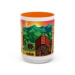 15oz Stardew Valley Inspired Coffee Mug – 15oz Ceramic Gamer Cup with Red Handle – Pixel Art Farm Decor & Video Game Gift Coffee Mug with Premium Quality Two-Tone Ceramic Cup - Image 11