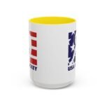 15oz USA Hockey Commemorative Mug - Patriotic American Flag Sports Coffee Cup, Team USA Ice Hockey Fan Gift Two-Tone Ceramic Mug – 15oz Ceramic Flag Cup with Red Handle – Vintage American Pride Gift... - Image 13