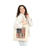 250 Years America Tote Bag - Statue of Liberty 2026 Semiquincentennial Commemorative Canvas Bag, Patriotic 1776–2026 Heritage Shoulder Bag, Reusable USA Anniversary Gift Gift  Durable Eco-Friendly Shopping Bag - Image 5