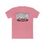 DOOM Eternal Logo T-Shirt - Official Bethesda Gaming Graphic Tee - Hell Walker Slayer Merchandise - Men’s Retro Gaming Shirt Premium Fitted 100% Cotton - Image 6