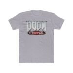 DOOM Eternal Logo T-Shirt - Official Bethesda Gaming Graphic Tee - Hell Walker Slayer Merchandise - Men’s Retro Gaming Shirt Premium Fitted 100% Cotton - Image 2