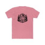 Vintage Camper T-Shirt - Retro Camping Life Graphic Tee - Outdoor Adventure Mountain Scene Shirt - Minimalist Nature Lover Gift Tee Premium Fitted 100% Cotton Tee - Image 6