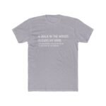 Funny Dark Humor Hiking Shirt - A Walk in the Woods Clears My Mind T-Shirt - Sarcastic Forest Therapy Tee - Creepy True Crime Gift– Unisex Tee Shirt Premium Fitted 100% Cotton - Image 3