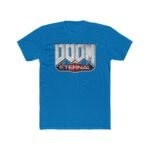 DOOM Eternal Logo T-Shirt - Official Bethesda Gaming Graphic Tee - Hell Walker Slayer Merchandise - Men’s Retro Gaming Shirt Premium Fitted 100% Cotton - Image 4