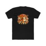 Japanese Shiba Inu T-Shirt - Aesthetic Sakura Cherry Blossom Graphic Tee - Retro Ukiyo-e Style Dog Lover Shirt - Kawaii Akita Inu Japanese Art TopDog Horse Lovers Apparel Shirt Premium Fitted 100% Cotton - Image 8