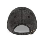 Vintage  GS Adventure Motorcycle Hat - Distressed Navy Embroidered BMW GS Adventure Touring Dad Hat – Distressed Charcoal Grey Wizard Hat Cap - Image 3
