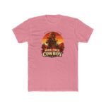 Ride Free Cowboy T-Shirt – Vintage Western Graphic Tee – Retro Sunset Cowboy Shirt – Desert Rodeo Apparel – Gift for Horse Lovers Apparel Shirt Premium Fitted 100% Cotton Tee - Image 7