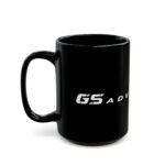 15oz GS Adventure Motorcycle Mug - 15oz Black Ceramic Coffee Cup for ADV Riders - Dual Sport Motorbike Gift - Adventure Touring Gear - GS Logo Mountain Mug - Image 5