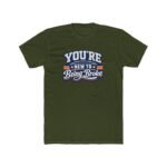 You're New To Being Broke Shirt - Sarcastic Varsity Style T-Shirt - Funny Broke Humor Tee - Retro Typography Graphic Top Apparel Shirt Premium Fitted 100% Cotton Tee - Image 3