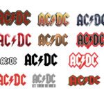 ACDC Classic Rock Band Logo Bundle 13 Digital SVG PNG Files, Hard Rock Vector Clipart, Lightning Bolt Music Designs, Concert Merch DIY Cut Files- Rock,  Heavy Metal Music Vector Clipart - Concert Merch DIY  – Instant Digital Download