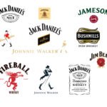 Whiskey & Spirits Logo Bundle 13 Digital SVG PNG Files Jack Daniels, Jameson, Johnnie Walker Barware Decal Designs | Bourbon & Irish Whiskey Vector Clipart Home Bar DIY Cut Files   – Instant Digital Download