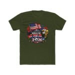 World Cup USA 2026 T-Shirt, American Soccer Fan Tee, US Soccer Gift, Patriotic World Cup Shirt, Eagle and Trophy Graphic Tee, Soccer Tournament Apparel Top Shirt Premium Fitted 100% Cotton - Image 4