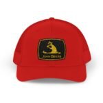 John Beere Funny Hat • Drunk Deer Parody Trucker Cap • Farmer Humor Baseball Cap • Beer Lover Gift • Redneck Country Hat for Men Trucker Yupoong 6606 Premium Cap Snapback