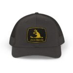 John Beere Funny Hat • Drunk Deer Parody Trucker Cap • Farmer Humor Baseball Cap • Beer Lover Gift • Redneck Country Hat for Men Trucker Yupoong 6606 Premium Cap Snapback - Image 20