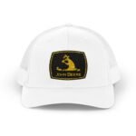 John Beere Funny Hat • Drunk Deer Parody Trucker Cap • Farmer Humor Baseball Cap • Beer Lover Gift • Redneck Country Hat for Men Trucker Yupoong 6606 Premium Cap Snapback - Image 3